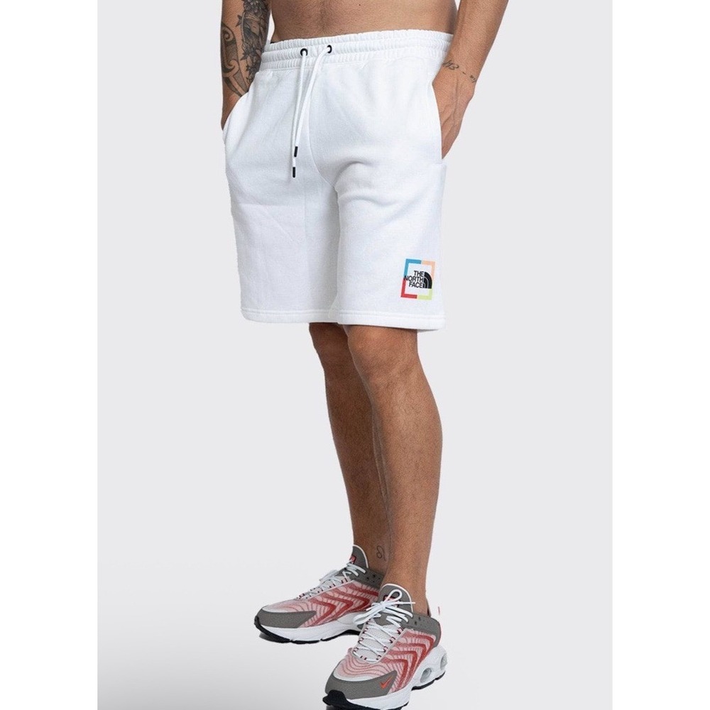 THE NORTH FACE Cord Shorts Mens SP White Outdoor Drawstring Pull On‎